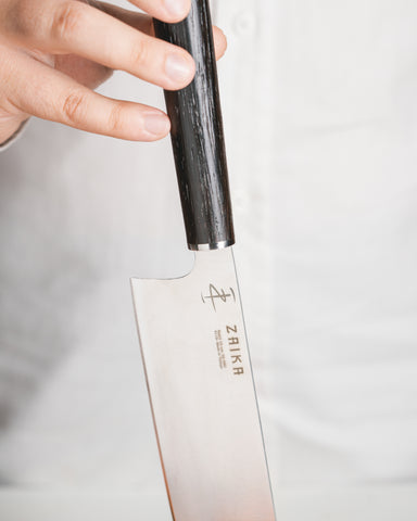 Japon Tasarım Nakiri Sebze Doğrama Bıçağı - 16cm Paslanmaz Çelik